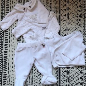 Marks & Spencer Organic Cotton and Velour Set